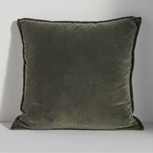 TWO Anthropologie Velvet Trova Pillow Covers